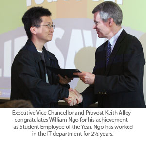 Student Workers Keep Campus Thriving
