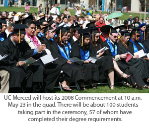 UC Merced Alumni Group Doubling in Size After 2008 Commencement