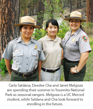 Three Atwater High Classmates Serve as Yosemite Seasonal Rangers