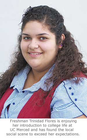 Freshman Makes Most of UC Merced Experience