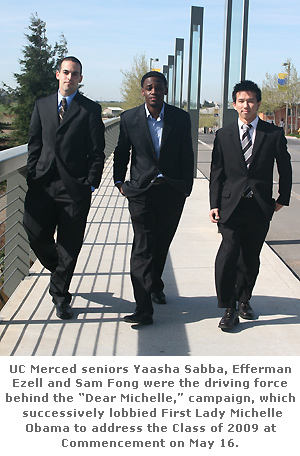 First Lady Thrusts UC Merced into National Headlines