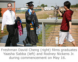 Freshman Makes His Mark at UC Merced