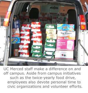 UC Merced Staff Make a Difference 