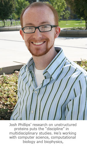 Grad Student Mixes Disciplines to Understand Proteins