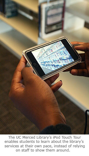Library Launches iPod Touch Tours