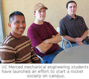 Students Aim High to Launch Rocket Team