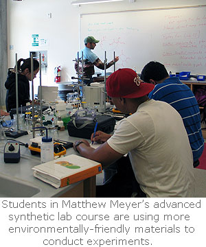 UC Merced Students See a "Greener" Side of Chemistry