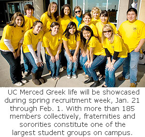 Greek System Launches Spring Recruitment