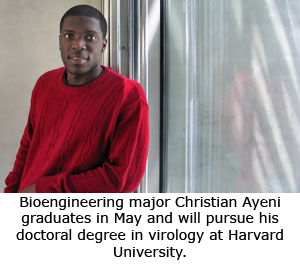 Undergraduate Research Helps Senior Get into Harvard