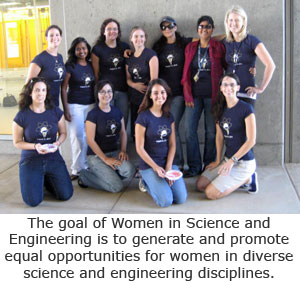 Student Group Connects Women in Science, Engineering
