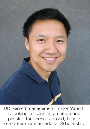 Rotary Scholar: UC Merced Prepared Me to Study Abroad for Master's