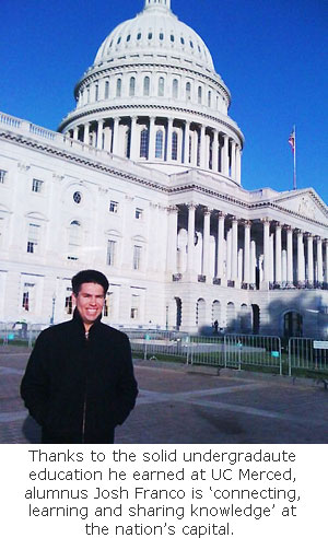 Alumnus Continues Connecting, Learning as Congressional Staffer in DC