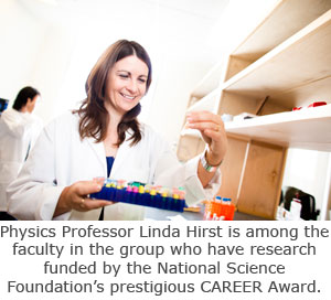 Diverse Physics Faculty Above National Average, Earn Prestigious Awards