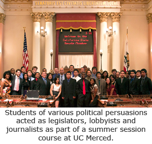 Political Science Students Experience Legislative Process