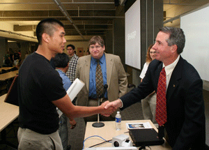 Astronaut Steve Robinson Visits UC Merced