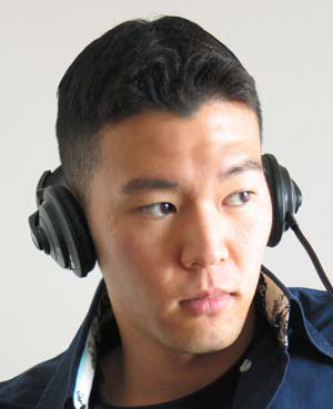 Student Alex Kang , UC Merced's First Webvoice