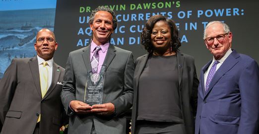Professor Kevin Dawson receives the Harriet Tubman Prize for his book