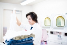 Students are asked to wash only full loads of laundry to help save water.