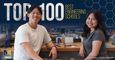 Top 100 Best Graduate Schools ranking, two students in a lab