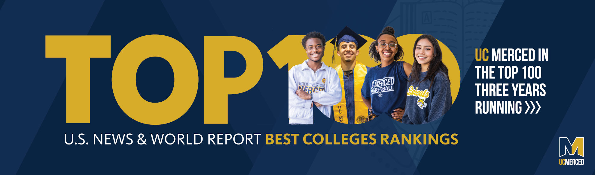 top 100 three years running in best colleges rankings