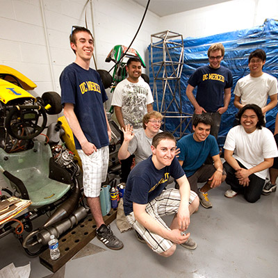 UC Merced car racing