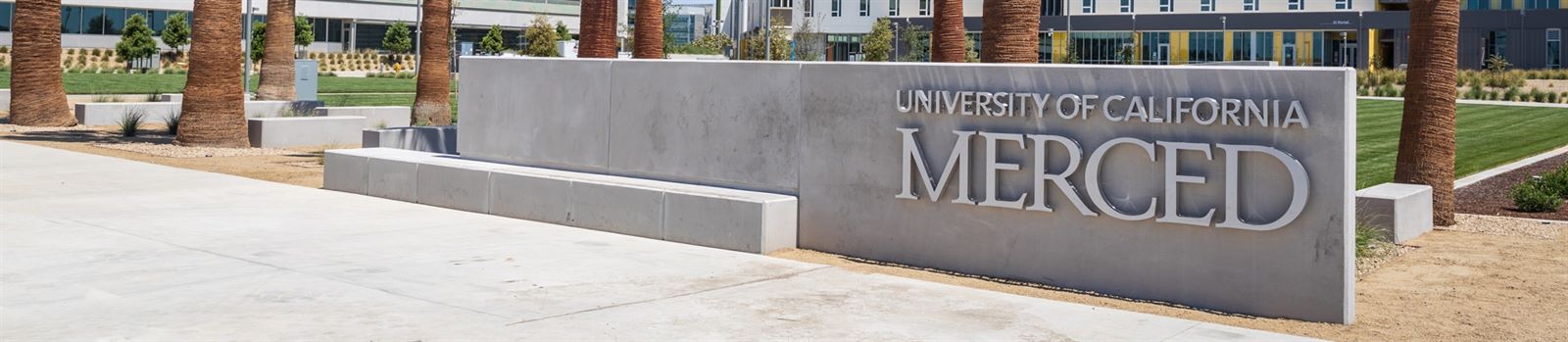 UC Merced Campus Sign