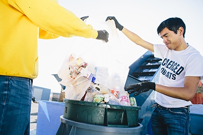 Andrew John De Los Santos won the first Chancellor's Advisory Committee's Sustainability Proposal Writing Contest.